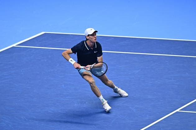 Nitto ATP, Tennis Herren Finals - Sinner Ousts Ruud Jannik Sinner (ITA) during his semi final match at the 2024 Nitto ATP Finals in Turin, Italy, on November 16, 2024. Photo by Corinne Dubreuil ABACAPRESS.COM Turin Italy  Copyright: xDubreuilxCorinne ABACAx