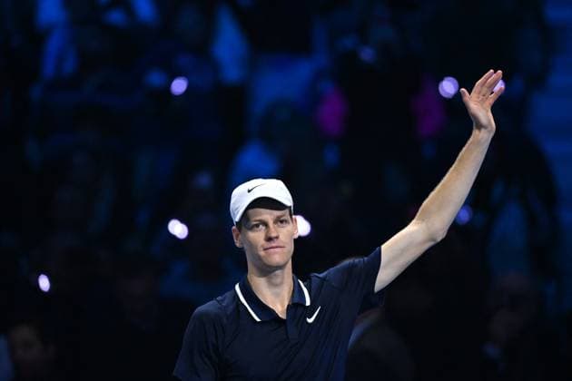 Nitto ATP, Tennis Herren Finals - Sinner Ousts Ruud Jannik Sinner (ITA) during his semi final match at the 2024 Nitto ATP Finals in Turin, Italy, on November 16, 2024. Photo by Corinne Dubreuil ABACAPRESS.COM Turin Italy  Copyright: xDubreuilxCorinne ABACAx