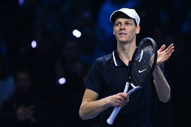 Nitto ATP, Tennis Herren Finals - Sinner Ousts Ruud Jannik Sinner (ITA) during his semi final match at the 2024 Nitto ATP Finals in Turin, Italy, on November 16, 2024. Photo by Corinne Dubreuil ABACAPRESS.COM Turin Italy  Copyright: xDubreuilxCorinne ABACAx