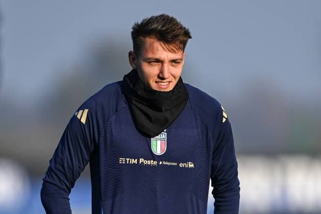 Italy Training Session & press conference, PK, Pressekonferenz Mateo Retegui of Italy participates in an Italy training session at BPER Training Centre in Appiano Gentile on November 16, 2024, in Como, Italy Appiano Gentile, Como Italy  Copyright: xTizianoxBallabiox originalFilename:ballabio-italytra241116_npJ6f.jpg