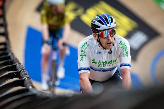 REINHARDT Theo Lotto Zesdaagse Vlaanderen Gent 2024 REINHARDT Theo GER Schneider Electric Germany Landscape horizontal Landscape Event Event Lotto Zesdaagse Vlaanderen Gent 2024 Category Category Cycling Track Cycling Sixdays Elite Men Location Location Europe Belgium Gent Citadelpark tÂ Kuipke Discipline Madison Distance m Date Date 16 11 2024 Saturday Day 6