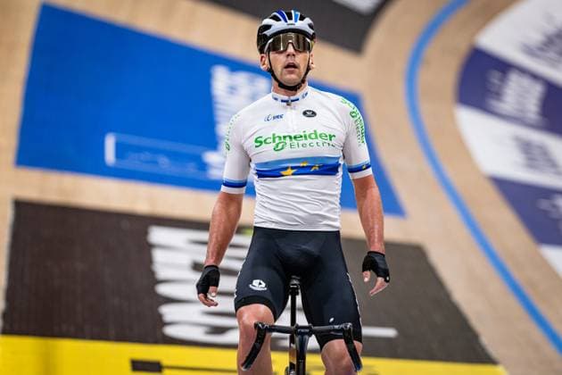 REINHARDT Theo Lotto Zesdaagse Vlaanderen Gent 2024 REINHARDT Theo GER Schneider Electric Germany Landscape horizontal Landscape Event Event Lotto Zesdaagse Vlaanderen Gent 2024 Category Category Cycling Track Cycling Sixdays Elite Men Location Location Europe Belgium Gent Citadelpark tÂ Kuipke Discipline Madison Distance m Date Date 16 11 2024 Saturday Day 6