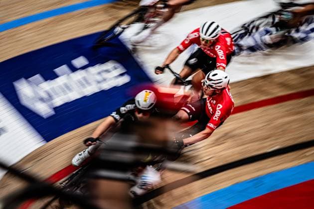 KESSLER Bruno, BOOS Benjamin Lotto Zesdaagse Vlaanderen Gent 2024 KESSLER Bruno BOOS Benjamin GER Team 10 Germany Landscape horizontal Landscape Event Event Lotto Zesdaagse Vlaanderen Gent 2024 Category Category Cycling Track Cycling Sixdays Elite Men U23 Beloften Location Location Europe Belgium Gent Citadelpark tÂ Kuipke Discipline Madison Distance m Date Date 16 11 2024 Saturday Day 7