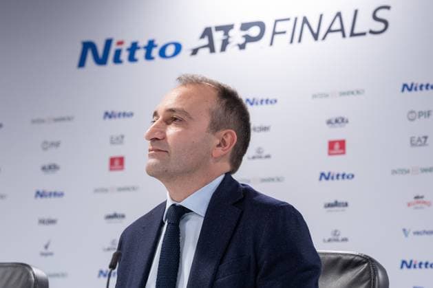 Lo Russo attend ATP, Tennis Herren Finals closing press conference, PK, Pressekonferenz at the Inalpi Arena in Turin, Italy - - Saturday, November 16, 2024.  Copyright: xMarcoxAlpozzi LaPressex