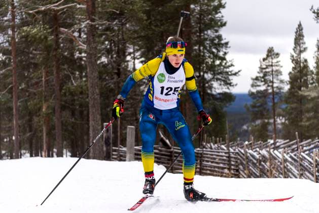 241117 Oleksandra Merkushyna of Ukraine competes in the women s 7,5km sprint during the Swedish Premiere in biathlon on November 17, 2024 in Idre Photo Sara Damne BILDBYRAN code SD MT0697 biathlon biathlon biathlon sverigepremiären sverigepremiär swedish premiere sverige bbeng  Copyright: SARAxDAMNE BB241117SD092