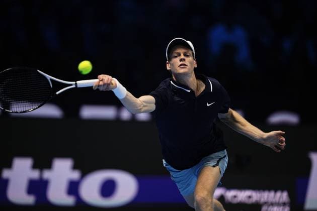 Tennis, ATP Finals in Turin, Final, Jannik Sinner - Taylor Fritz