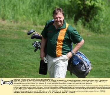 Celebrity golf - Jochen Behle at The Eagles Charity Tournament