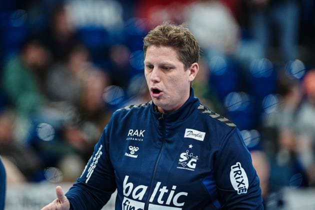 Nicolej Krickau SG Flensburg Handewitt, Coach GER, THW Kiel vs SG Flensburg Handewitt, Handball, Bundesliga, Matchday, 10, Season 2024 2025, 17 11 2024 GER, THW Kiel vs SG Flensburg Handewitt, Handball, Bundesliga, Matchday, 10, Season 2024 2025, 17 11 2024 Kiel Copyright: xEibner-Pressefoto MarcelxvonxFehrnx EP_MFN