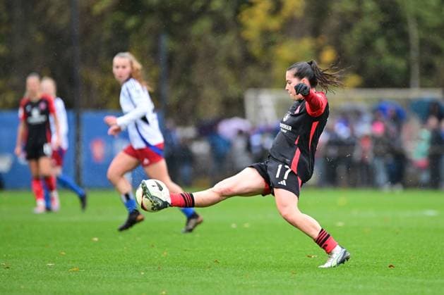 Soccer I Women I Season 2024 2025 I 2 Bundesliga I 11 Matchday I Hamburger SV 1 FC Nürnberg I 17 11 2024 Jonna Brengel 17, 1 FC Nürnberg Hamburg Am Volkspark Hamburg Germany Copyright: xLobeca FelixxSchlikisx