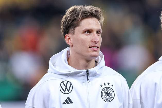 15 11 2024, Football, U21 international match Germany Denmark, Tivoli Stadium Aachen, Season 2024 2025 Tim Oermann U21 GER 4 North Rhine-Westphalia Germany