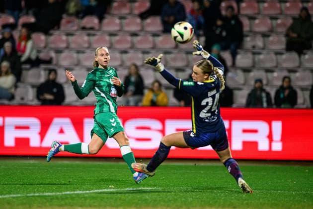 COLOGNE, GERMANY - 18 NOVEMBER, 2024: Emoeke Papai , The match of Women Bundesliga 1.FC Koeln vs SV Werder Bremen at Franz Kremer Stadium  Copyright: xVITALIIxKLIUIEVx