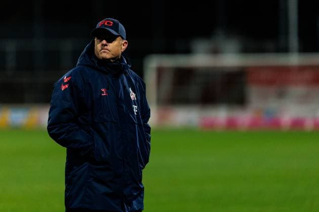 Google Pixel Womens Bundesliga, 1 FC Köln SV Werder Bremen 18 11 2024 Daniel Weber Coach 1 FC Köln after the defeat Google Pixel Womens Bundesliga, 1 FC Köln SV Werder Bremen, Cologne, Franz Kremer Stadium on 18 11 2024 Copyright: xBEAUTIFULxSPORTS Wunderlx