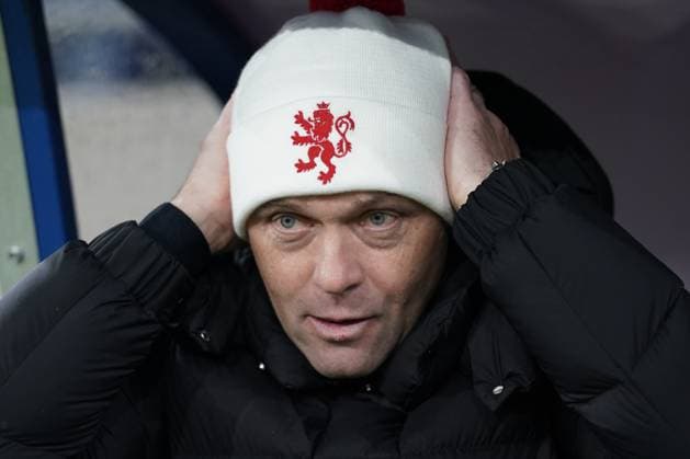 Football Nations League 2024 2025 18 11 2024, Football international match, Nations League, 2024 2025, Ligue C, Matchday 6, Luxembourg, Stade de Luxembourg, Luxembourg, Luxembourg LUX Northern Ireland, Northern Ireland NIR vl Luc Holtz Coach Luxembourg