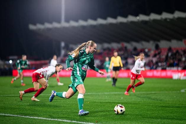 COLOGNE, GERMANY - 18 NOVEMBER, 2024: The match of Women Bundesliga 1.FC Koeln vs SV Werder Bremen at Franz Kremer Stadium  Copyright: xVITALIIxKLIUIEVx