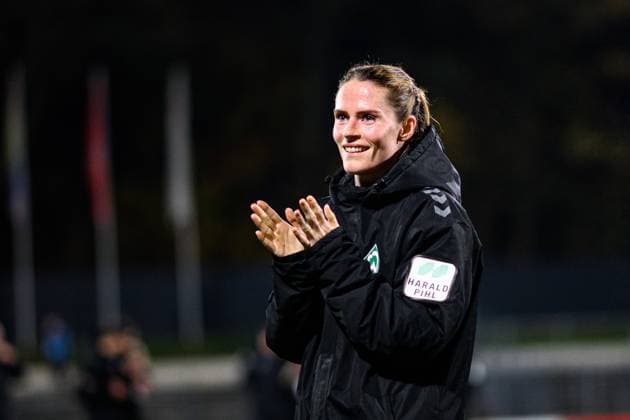 COLOGNE, GERMANY - 18 NOVEMBER, 2024: Reena Wichmann, The match of Women Bundesliga 1.FC Koeln vs SV Werder Bremen at Franz Kremer Stadium  Copyright: xVITALIIxKLIUIEVx