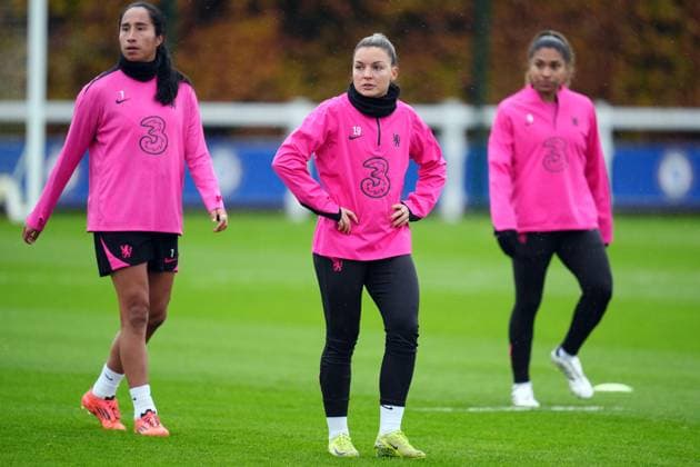Football, Women, CL, Chelsea FC, Training
