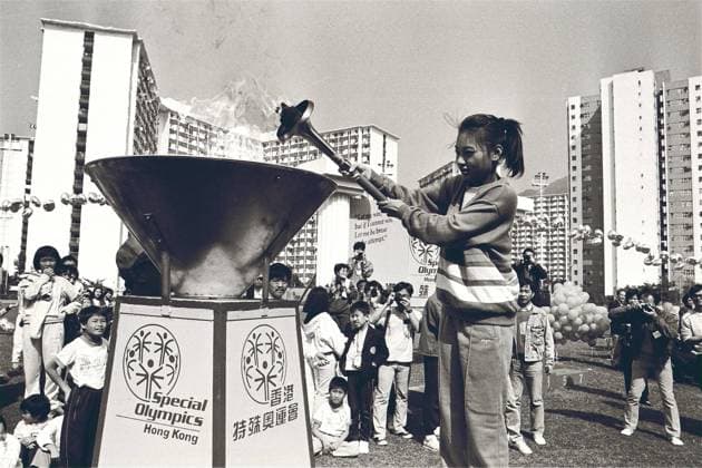 Archivbilder der Woche SPORT KW47 The opening ceremony of the Special Olympics Hong Kong at the Kowloon Bay Sports Ground. EDITORIAL USE ONLY  Copyright: xx MER2016052207220136 PostxStaffxPhotographerx scmpphotos379805