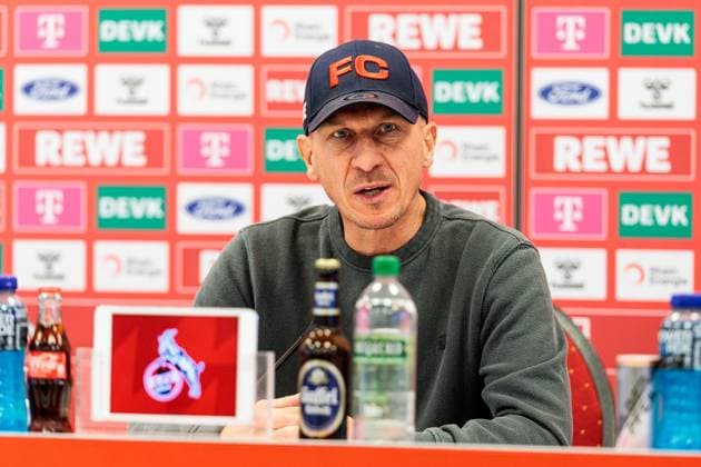 1 FC Köln Press Conference 20 11 2024 Gerhard Struber Coach 1 FC Köln Press Conference 1 FC Köln Geissbockheim, 20 11 2024 Copyright: xBEAUTIFULxSPORTS Wunderlx