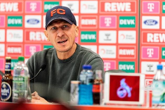 1 FC Köln Press Conference 20 11 2024 Gerhard Struber Coach 1 FC Köln Press Conference 1 FC Köln Geissbockheim, 20 11 2024 Copyright: xBEAUTIFULxSPORTS Wunderlx