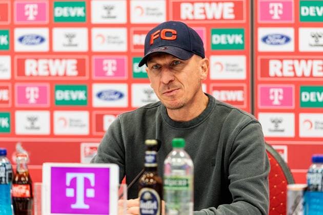 1 FC Köln Press Conference 20 11 2024 Gerhard Struber Coach 1 FC Köln Press Conference 1 FC Köln Geissbockheim, 20 11 2024 Copyright: xBEAUTIFULxSPORTS Wunderlx