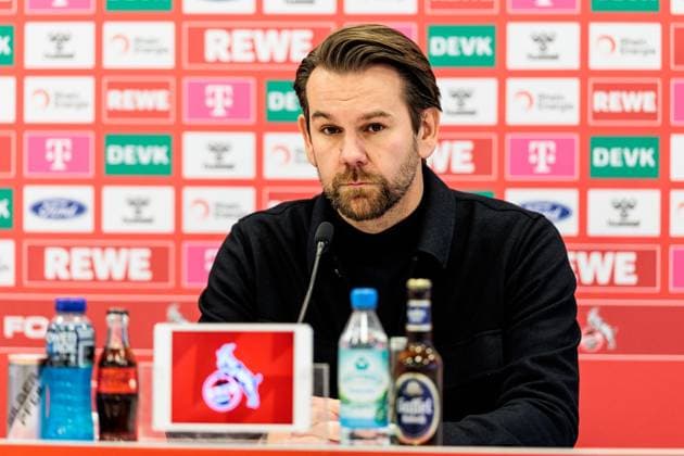1 FC Köln Press Conference 20 11 2024 Thomas Kessler 1 FC Köln Head of the Licensed Player Department Press Conference 1 FC Köln Geissbockheim, 20 11 2024 Copyright: xBEAUTIFULxSPORTS Wunderlx