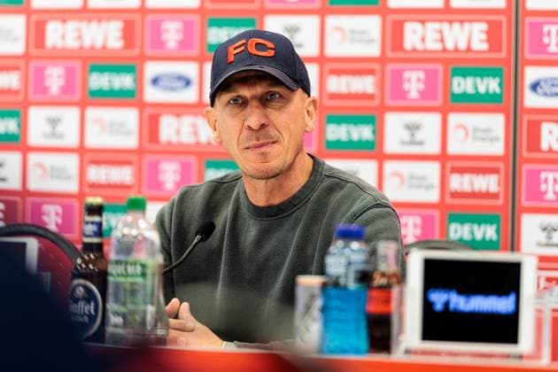 1 FC Köln Press Conference 20 11 2024 Gerhard Struber Coach 1 FC Köln Press Conference 1 FC Köln Geissbockheim, 20 11 2024 Copyright: xBEAUTIFULxSPORTS Wunderlx