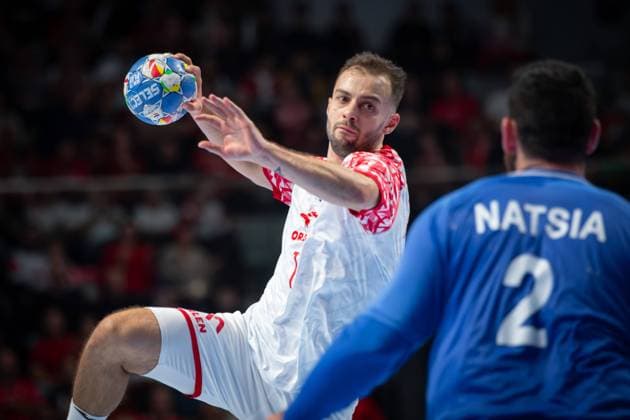 Polska - Izrael 2024.11.07 Warsaw Handball - EHF EURO 2026 Qualification Polska - Izrael Pawel Paterek  Copyright: xPressFocusx xPawelxBejnarowiczx