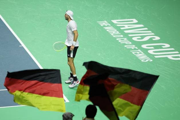 Jan Lennard Struff GER Davis Cup Final 2024, Palacio de Deportes JosÃ Copyright: xJuergenxHasenkopfx
