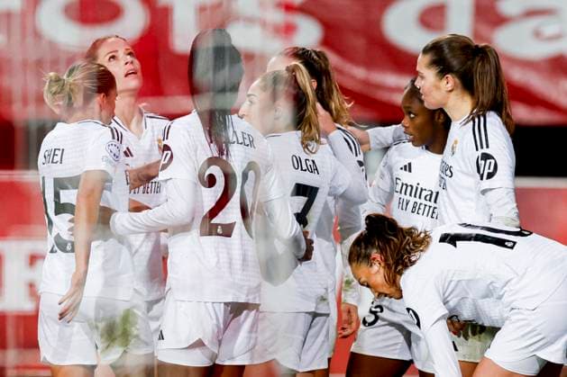 Linda Caicedo of Real Madrid scores the 1:1 and celebrates the goal , UEFA Women s Champions League 2024 25 Group Stage MD4, FC Twente v Real Madrid CF, FC Twente Stadium, November 20, 2024, Enschede, Netherlands.