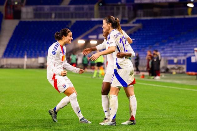 Football, Women, CL, Olympique Lyon - AS Roma