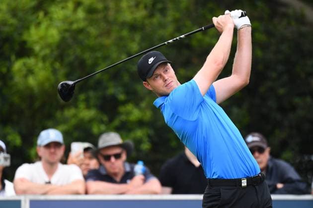 GOLF AUSTRALIAN PGA, Golf Herren Australian golfer Cameron Davis plays a shot during the Australian PGA Championship at Royal Queensland Golf Club in Brisbane, Thursday, November 21, 2024. ( NO ARCHIVING, EDITORIAL USE ONLY, NO USE IN BOOKS WITHOUT CONSENT BRISBANE QUEENSLAND AUSTRALIA  Copyright: xJONOxSEARLEx 20241121159738586645