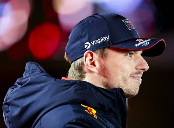 LAS VEGAS - Max Verstappen (Red Bull Racing) during a media moment prior to the Las Vegas Grand Prix. ANP SEM VAN DER WAL xVIxANPxSportx xxANPxIVx 513926497 originalFilename: 513926497.jpg