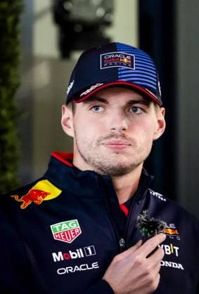 LAS VEGAS - Max Verstappen (Red Bull Racing) during a media moment prior to the Las Vegas Grand Prix. ANP SEM VAN DER WAL xVIxANPxSportx xxANPxIVx 513928529 originalFilename: 513928529.jpg
