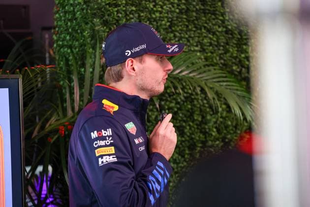 Formula 1 GP Las Vegas USA Thursday, 21 11 2024 Max Verstappen 1, Oracle Red Bull Racing Formula 1 GP Las Vegas USA Thursday, 21 11 2024 Copyright: xBEAUTIFULxSPORTS Erlhofx