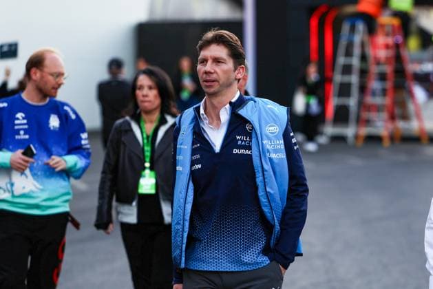 Formula 1 GP Las Vegas USA Thursday, 21 11 2024 James Voltes, Team Principal Williams Racing Formula 1 GP Las Vegas USA Thursday, 21 11 2024 Copyright: xBEAUTIFULxSPORTS Erlhofx