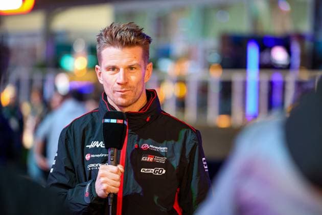 Formula 1 GP Las Vegas USA Thursday, 21 11 2024 Nico Hülkenberg 27, MoneyGram Haas F1 Team Formula 1 GP Las Vegas USA Thursday, 21 11 2024 Copyright: xBEAUTIFULxSPORTS Erlhofx