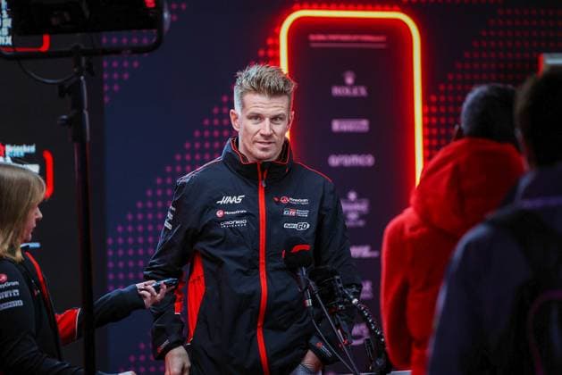 Formula 1 GP Las Vegas USA Thursday, 21 11 2024 Nico Hülkenberg 27, MoneyGram Haas F1 Team Formula 1 GP Las Vegas USA Thursday, 21 11 2024 Copyright: xBEAUTIFULxSPORTS Erlhofx