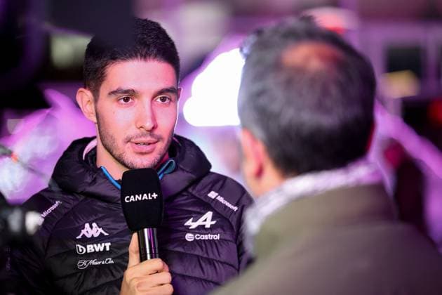 Formula 1 GP Las Vegas USA Thursday, 21 11 2024 Esteban Ocon 31, BWT Alpine F1 Team Formula 1 GP Las Vegas USA Thursday, 21 11 2024 Copyright: xBEAUTIFULxSPORTS Erlhofx
