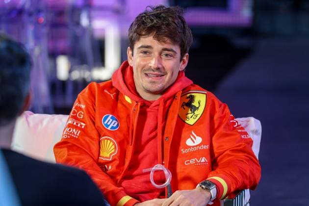 Formula 1 GP Las Vegas USA Thursday, 21 11 2024 Charles Leclerc 16, Scuderia Ferrari Formula 1 GP Las Vegas USA Thursday, 21 11 2024 Copyright: xBEAUTIFULxSPORTS Erlhofx