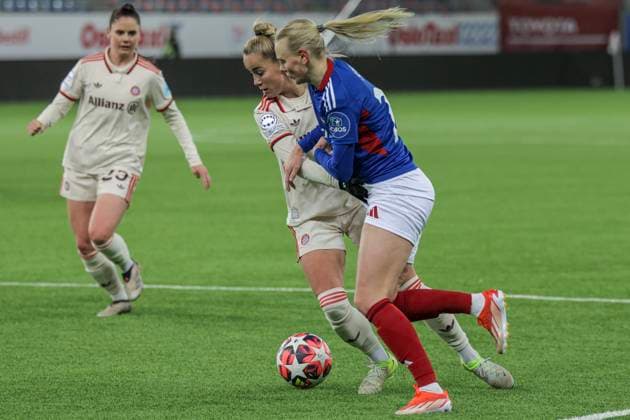Mesterligaen football women, group C Valerenga Bayern Munich Oslo 20241121 Valerenga s Karina Saevik during the group stage match in the women s championship between Valerenga and Bayern Munich at the Intility Arena Photo Jonas Been Henriksen NTB Oslo Norway EDITORIAL USE ONLY RESTRICTED USE FOR BETTING COMPANIES  Copyright: xJonasxBeenxHenriksenx xNTBx