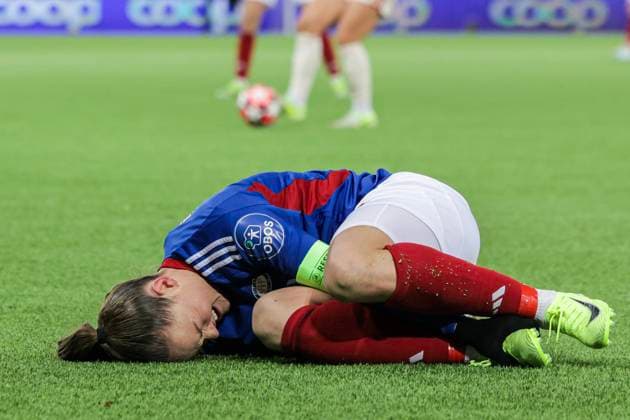 Mesterligaen football women, group C Valerenga Bayern Munich Oslo 20241121 Valerenga s Janni Thomsen during the group stage match in the women s championship between Valerenga and Bayern Munich at the Intility Arena Photo Jonas Been Henriksen NTB Oslo Norway EDITORIAL USE ONLY RESTRICTED USE FOR BETTING COMPANIES  Copyright: xJonasxBeenxHenriksenx xNTBx