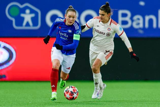 Mesterligaen football women, group C Valerenga Bayern Munich Oslo 20241121 The group stage match in the women s championship between Valerenga and Bayern Munich at the Intility Arena Photo Jonas Been Henriksen NTB Oslo Norway EDITORIAL USE ONLY RESTRICTED USE FOR BETTING COMPANIES  Copyright: xJonasxBeenxHenriksenx xNTBx