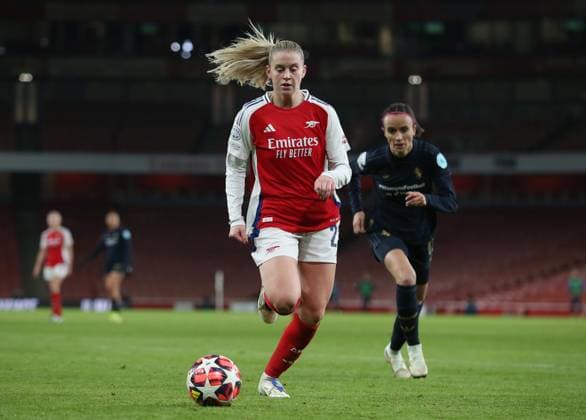 Arsenal Women v Juventus Femminile, UEFA Women™s Champions League, Group Stage, Group C, Emirates Stadium, London, UK - 21st November 2024. Alessia Russo of Arsenal Women . - Arsenal Women v Juventus Femminile, UEFA Women™s Champions League, Group Stage, Group C, Emirates Stadium, London, UK - 21st November 2024. Daniel Weir Crystal Pix. London Emirates Stadium UK Copyright: xDanxWeirx CP_Arsenal_Women_Juventus_Femminile_01
