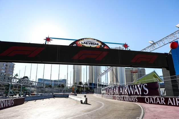 Formula 1 2024: F1 Las Vegas Grand Prix NOV 21 . November 21, 2024: General photo of the F1 sign taken during the Paddock Club Tour at the Formula One Heineken Silver Las Vegas Grand Prix 2024 on the Las Vegas Street Circuit in Las Vegas, NV. Christopher Trim CSM. (Credit Image: Â Christopher Trim Cal Media) Las Vegas Nevada United States of America EDITORIAL USE ONLY Copyright: xx ZUMA-20241121_zma_c04_001.jpg ChristopherxTrimx csmphotothree323040