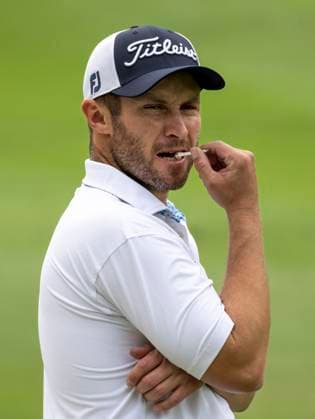 November 22, 2024, Hong Kong, Hong Kong Sar, China: Link Hong Kong Open Golf New Zealands Ben Campbell on the leaderboard during the 2nd round of the Asian Tour event. Hong Kong China - ZUMAr144 20241122_zap_r144_007 Copyright: xJaynexRussellx