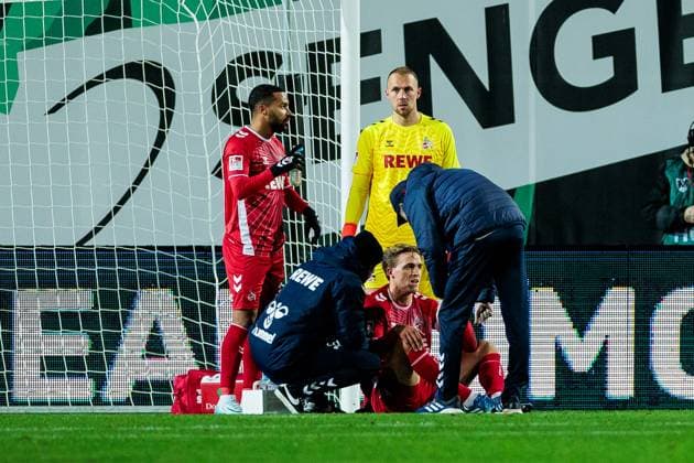 2 Soccer Bundesliga, Preußen Münster 1 FC Köln 22 11 2024 Timo Hübers 1 FC Köln, 4 must be treated 2 Soccer Bundesliga, Preußen Münster 1 FC Köln, Münster, Preussenstadion am 22 11 2024 DFL REGULATIONS PROHIBIT ANY USE OF PHOTOGRAPHS AS IMAGE SEQUENCES AND OR QUASI VIDEO Copyright: xBEAUTIFULxSPORTS Wunderlx