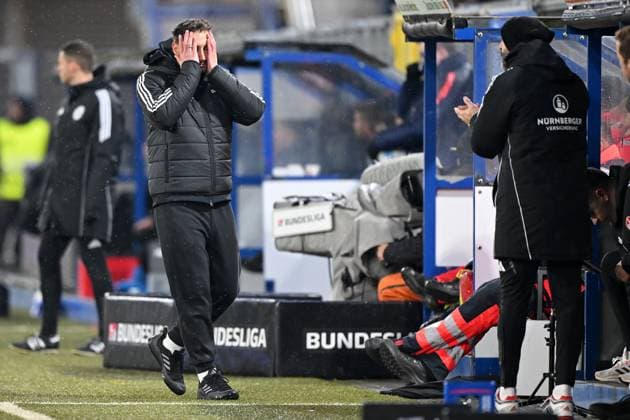 Paderborn, Home Deluxe Arena, 22 11 24, GER, Herren, 2 Bundesliga, Saison 2024 2025, SC Paderborn 07 1 FC Nuernberg Bild Trainer Miroslav KLOSE Nuernberg Only for editorial use DFL regulations prohibit any use of photographs as image sequences and or quasi video NRW Germany