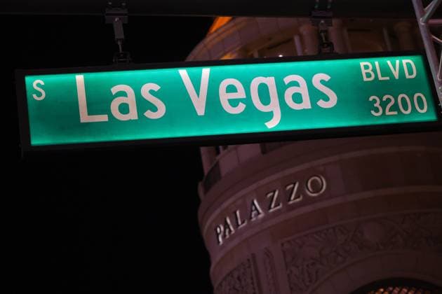 FORMULA 1 HEINEKEN SILVER LAS VEGAS GRAND PRIX 2024 22 11 2024, Las Vegas Street Circuit, Las Vegas, FORMULA 1 HEINEKEN SILVER LAS VEGAS GRAND PRIX 2024 ,in the picture Las Vegas Bulevard Starssenschild nordphotoxGmbHx xBratic nph00250