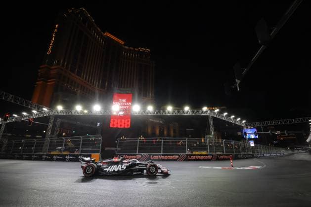 22 11 2024, Las Vegas Street Circuit, Las Vegas, FORMULA 1 HEINEKEN SILVER LAS VEGAS GRAND PRIX 2024 ,in the picture Kevin Magnussen DNK , MoneyGram Haas F1 Team Photo by Hasan Bratic DeFodi Images Defodi 506 20241122 hbr 0053 Defodi-506