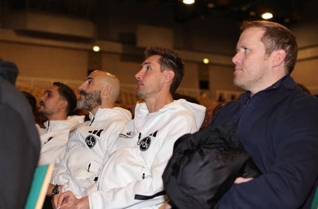 23 11 2024 Soccer Season 2024 2025 2 Soccer Bundesliga General Meeting Annual General Meeting JHV 2024 Sportfoto Zink DaMa xdaxmax Jerome Polenz Co Coach 1 FC Nürnberg FCN Javier Pinola Co Coach 1 FC Nürnberg FCN Miroslav Miro Klose Coach 1 FC Nürnberg FCN Olaf Rebbe Sports Director 1 FC Nürnberg FCN listen